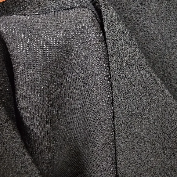 Maje Ravelle Lace-Inset Ceep V Neck Colorblock Mini Dress Ptp 17" Sz 3 UK / L US - Picture 14 of 16